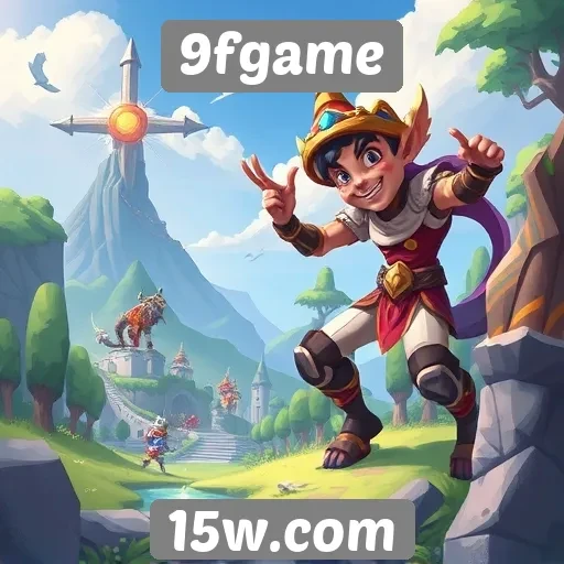 Experiência de jogo em 9fgame é diversificada